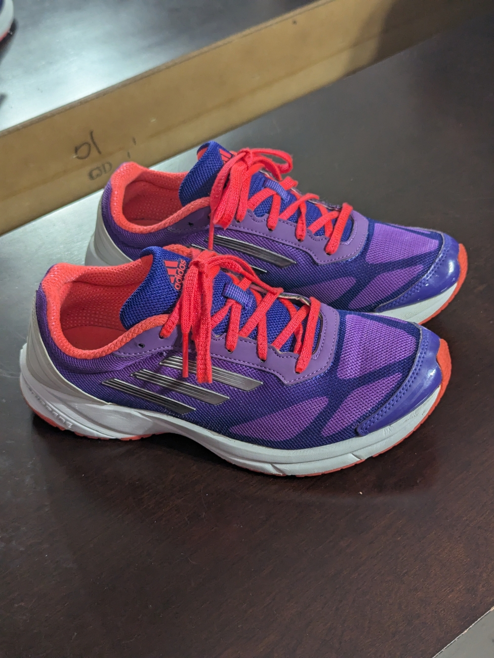 adidas Women’s Purple & Coral Athletic Running Shoes